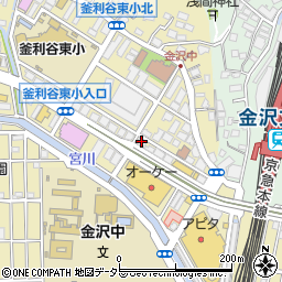 日能研　金沢文庫校周辺の地図