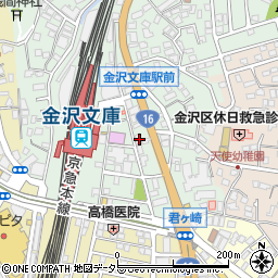 神奈川県横浜市金沢区谷津町344周辺の地図