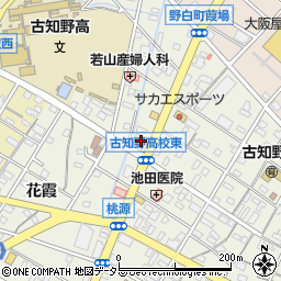トヨタカローラ名古屋株式会社　江南店周辺の地図