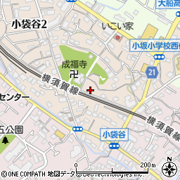 北鎌倉ロイヤルハウス３周辺の地図