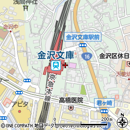 横浜そう快館周辺の地図