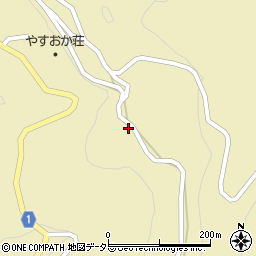長野県下伊那郡泰阜村7665周辺の地図