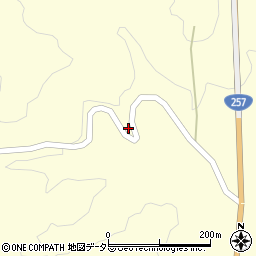 岐阜県恵那市上矢作町3358周辺の地図