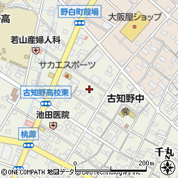 愛知県江南市古知野町熱田94周辺の地図