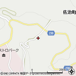 鳥取県鳥取市佐治町津野218周辺の地図