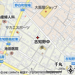 愛知県江南市古知野町熱田154周辺の地図