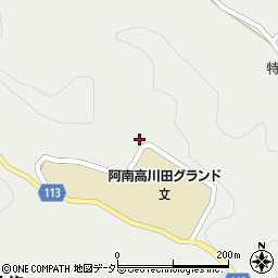 長野県下伊那郡阿南町北條1244-1周辺の地図