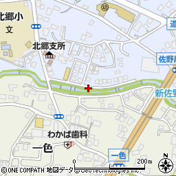 佐野川公園周辺の地図
