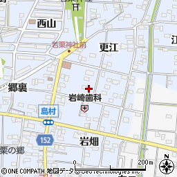 愛知県一宮市島村更江86周辺の地図