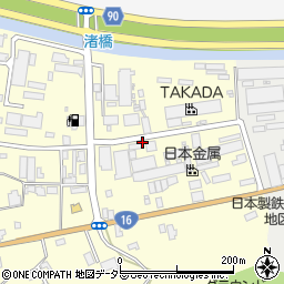 三島光産株式会社　鉄鋼君津事業本部周辺の地図