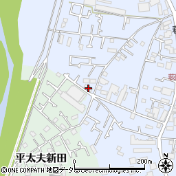神奈川県茅ヶ崎市萩園3171周辺の地図