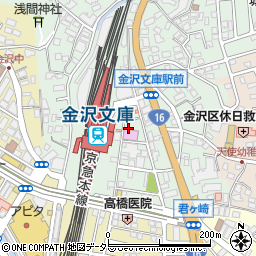 神奈川県横浜市金沢区谷津町372周辺の地図