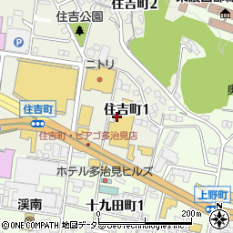 〒507-0015 岐阜県多治見市住吉町の地図