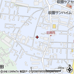神奈川県茅ヶ崎市萩園2945周辺の地図