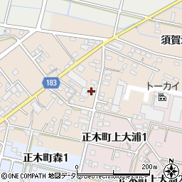岐阜県羽島市正木町須賀赤松367周辺の地図
