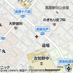 富士理容店周辺の地図