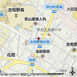 愛知県江南市古知野町熱田41周辺の地図