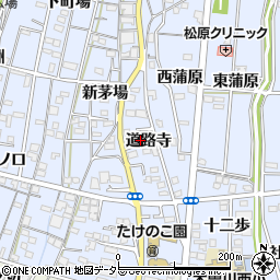 愛知県一宮市木曽川町里小牧道路寺54周辺の地図