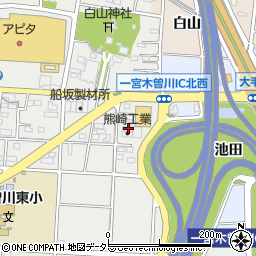 愛知県一宮市木曽川町黒田九ノ通り174-1周辺の地図