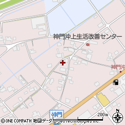 島根県出雲市神門町598周辺の地図