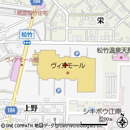 ワッツ　江南西店周辺の地図