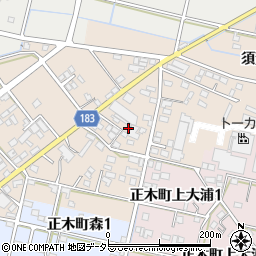 岐阜県羽島市正木町須賀赤松366周辺の地図