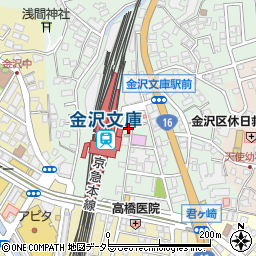 神奈川県横浜市金沢区谷津町373周辺の地図