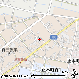 羽島電機周辺の地図