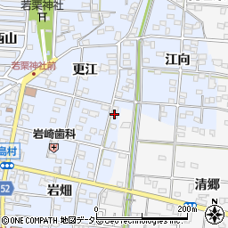 愛知県一宮市島村更江114周辺の地図