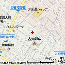 愛知県江南市古知野町熱田151周辺の地図