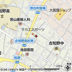 愛知県江南市古知野町熱田97周辺の地図