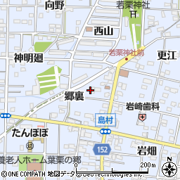 愛知県一宮市島村郷裏28周辺の地図