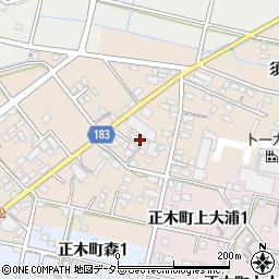岐阜県羽島市正木町須賀赤松365周辺の地図