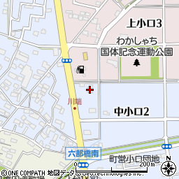 名古屋ヤクルト販売株式会社　大口センター周辺の地図