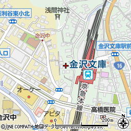 神奈川県横浜市金沢区谷津町423周辺の地図