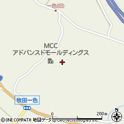 岐阜県大垣市上石津町牧田1555周辺の地図