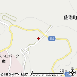 鳥取県鳥取市佐治町津野189周辺の地図