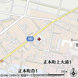 岐阜県羽島市正木町須賀赤松364周辺の地図
