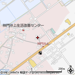 島根県出雲市神門町669周辺の地図