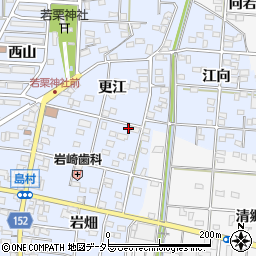 愛知県一宮市島村更江105周辺の地図