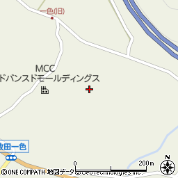 岐阜県大垣市上石津町牧田1529周辺の地図