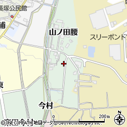 愛知県犬山市山ノ田腰周辺の地図
