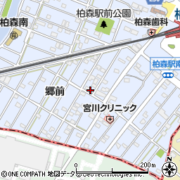 愛知県丹羽郡扶桑町柏森郷前28周辺の地図