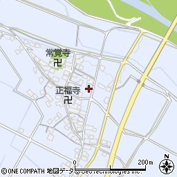 滋賀県高島市安曇川町常磐木255周辺の地図