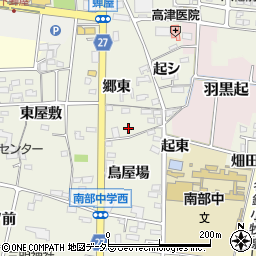 愛知県犬山市羽黒新田郷東7周辺の地図