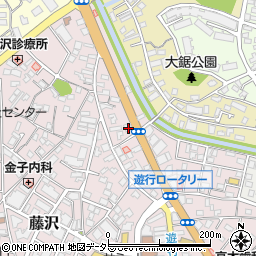 セブンイレブン藤沢遊行通り店周辺の地図