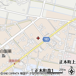 岐阜県羽島市正木町須賀赤松82周辺の地図