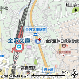 神奈川県横浜市金沢区谷津町147周辺の地図