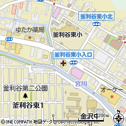 カープラザ湘南金沢店周辺の地図