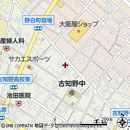愛知県江南市古知野町熱田82周辺の地図
